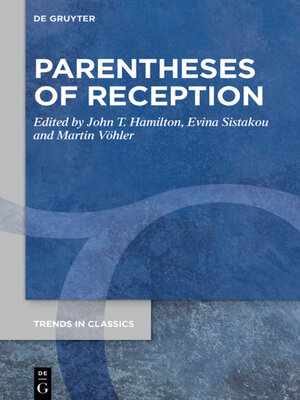 cover image of Parentheses of Reception